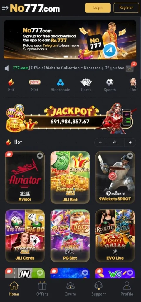 NO777 Game